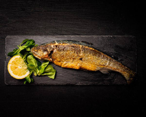Păstrăv la grătar Meniu George's Fisheries