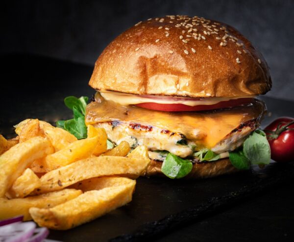Fish burger Meniu George's Fisheries